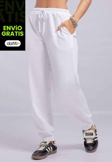 Jogger Mujer Blanco Mp 110793