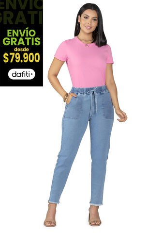 Jogger Mujer Azul Claro Mp 5339 MP