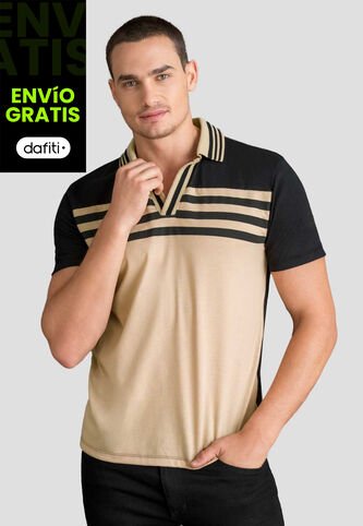 Polo Hombre Negro Mp 112796 MP