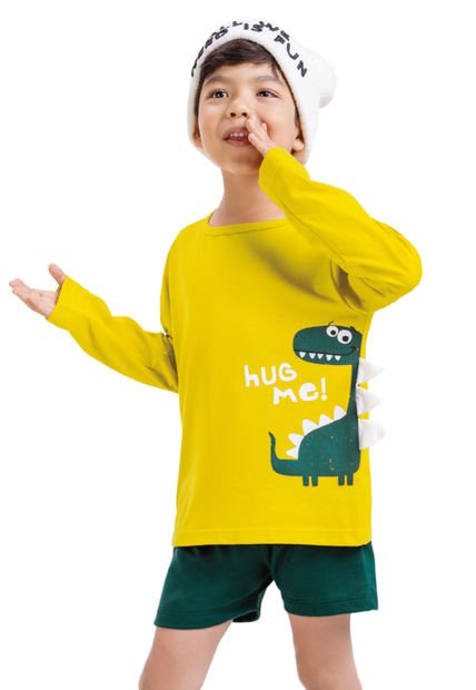 Conjunto Infantil Masculino Multicolor Mp 4823