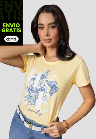 Camiseta Mujer Piña Colada Mp 112397 MP
