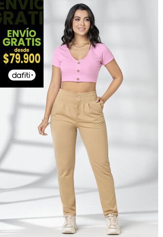 Pantalón Mujer Caramelo Mp 1785 MP