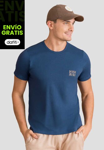 Camiseta Hombre Azul Profundo Mp 101746 MP