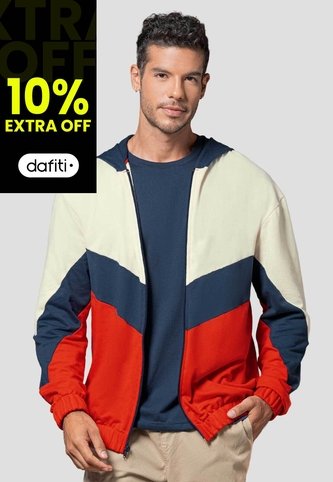 Chaqueta Hombre Crema-Azul Mp 114494 MP
