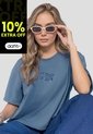 Camiseta Mujer Azul Indigo Mp 114379 de MP