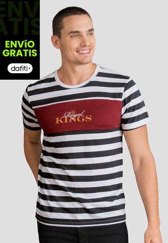 Camiseta Hombre Estampado Mp 112805 MP