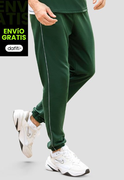 Jogger Hombre Verde Pino Mp 110753