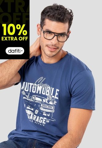 Camiseta Hombre Azul Profundo Mp 114488 MP