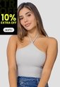 Blusa Mujer Gris Claro Mp 114222 de MP