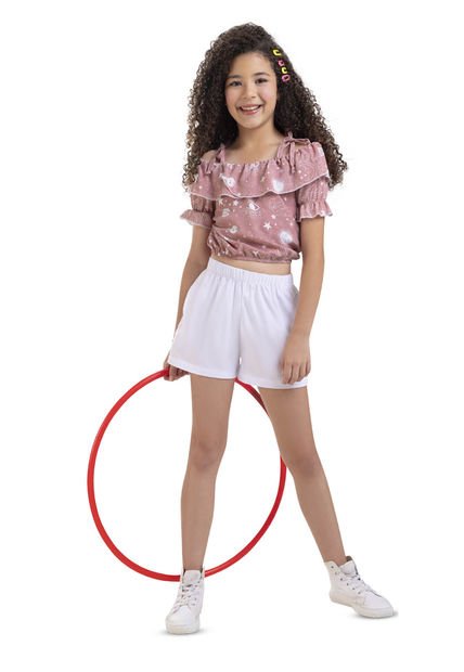 Conjunto Infantil Femenino Multicolor Mp 4099