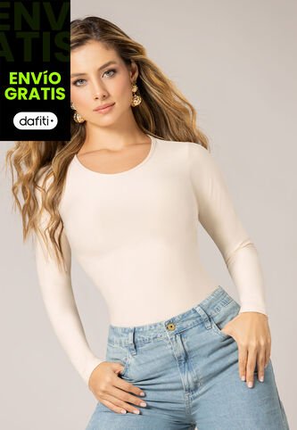 Camibuzo Mujer Crema Mp 112336 MP