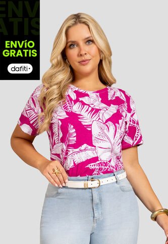 Camiseta Mujer Estampado Mp 112255 MP