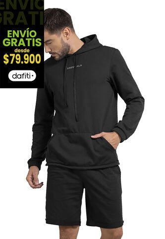 Bermuda Hombre Negro Mp 78571 MP