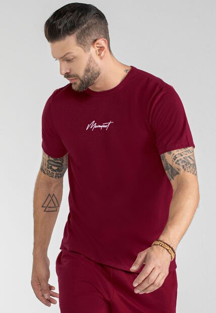 Camiseta Hombre Rojo Mp 100495