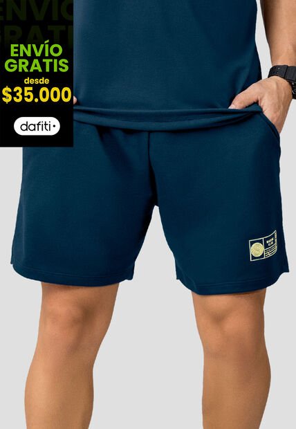 Bermuda Hombre Azul Profundo Mp 110527