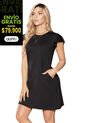 Vestido Corto Mujer Negro Mp 68383 de MP