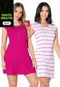 Vestido Paq X2 Mujer Fucsia Mp 5292 de MP