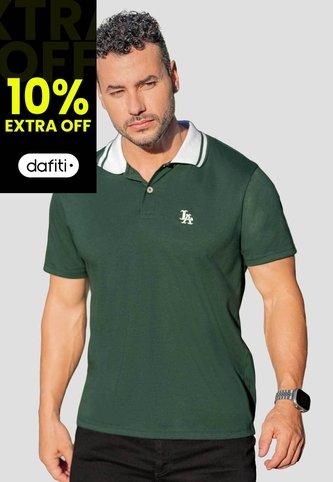 Polo Hombre Verde Pino Mp 114572 MP