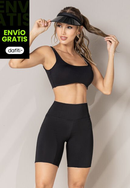 Conjunto Mujer Negro Mp 101480