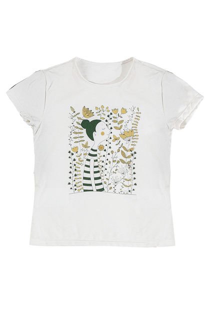 Blusa Infantil Blanco Mp 96551