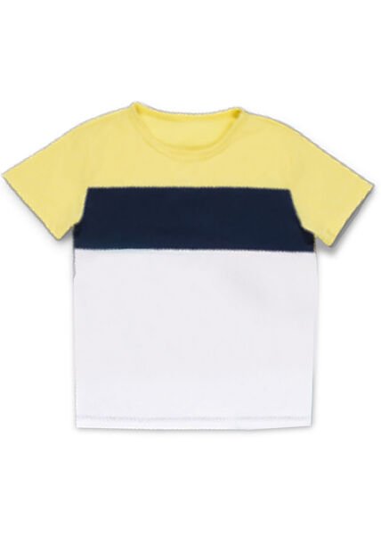Camiseta Niños Masculino Amarillo Mp 7828