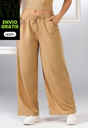 Pantalón Sudadera Mujer Caramelo Mp 101032