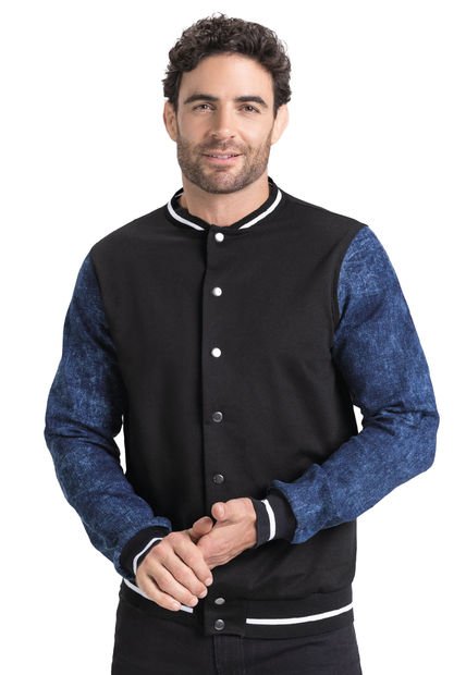 Chaqueta Hombre Negro Mp 2937
