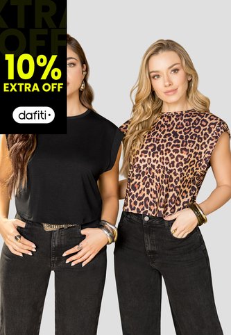 Blusa Paq X2 Mujer Bicolor Mp 113824 MP