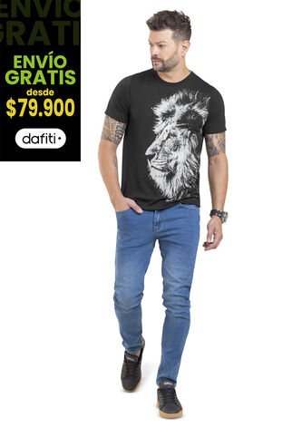 Jean Hombre Azul Medio Mp 91667 MP