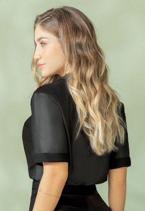 Camisa Mujer Negro Mp 110164