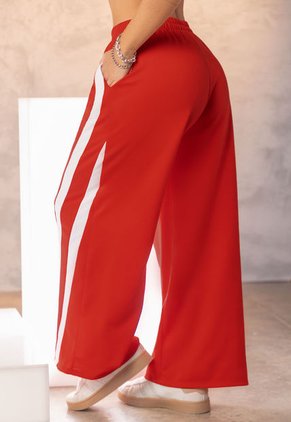 Pantalón Mujer Rojo Mp 110139