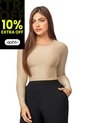 Camibuzo Mujer Latte Mp 112336 de MP