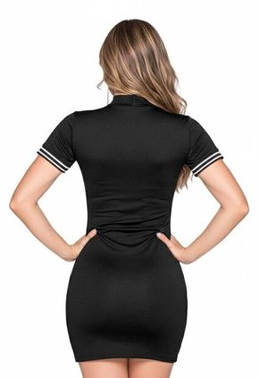 Vestido Corto Exterior Negro Mp 1066