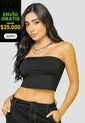 Crop Top Mujer Negro Mp 108098 de MP