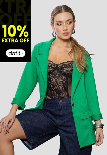 Blazer Mujer Verde Antioquia Mp 113720