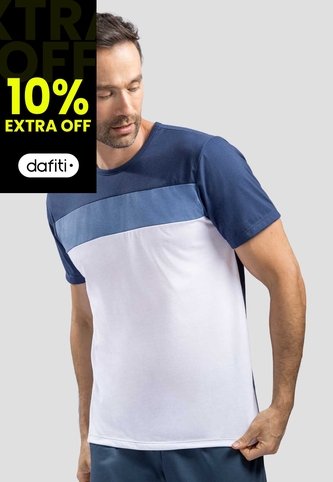 Camiseta Hombre Azul Profundo Mp 70042 MP