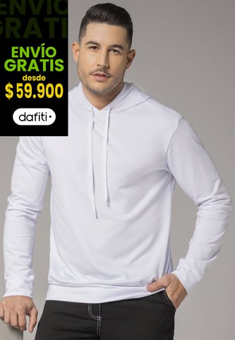 Buzo Hombre Blanco Mp 393 MP