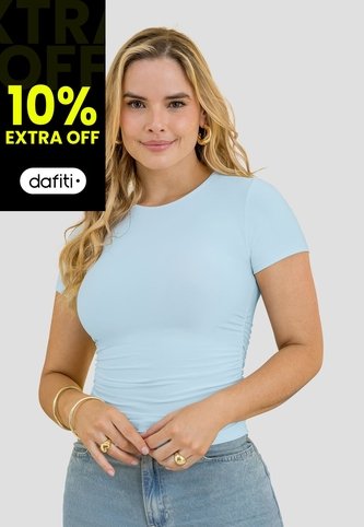 Blusa Mujer Azul Baby Mp 113732 MP