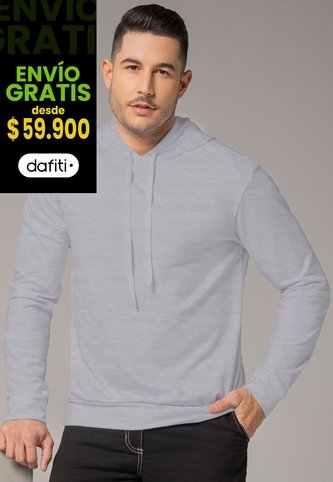 Buzo Hombre Gris Mp 393 MP
