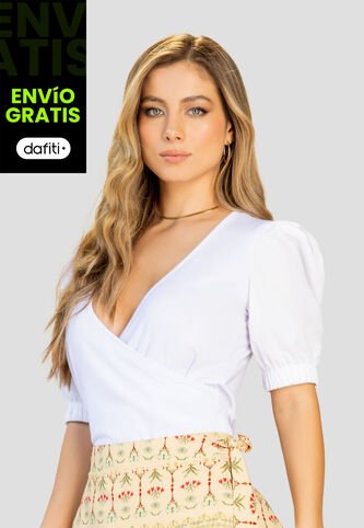 Blusa Mujer Blanco Mp 112219 MP