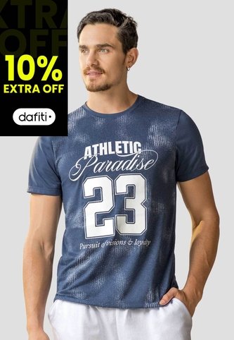 Camiseta Hombre Azul Profundo Mp 113605 MP