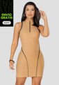 Vestido Corto Mujer Caramelo Mp 101025 de MP