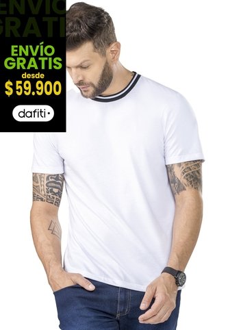 Camiseta Hombre Blanco Mp 351 MP