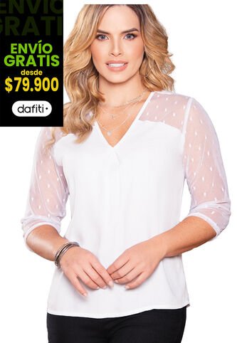 Blusa Adulto Blanco Mp 96193 MP