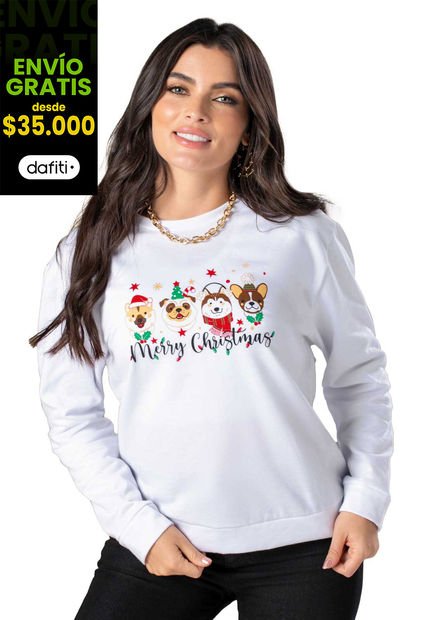 Buzo Mujer Blanco Mp 3133