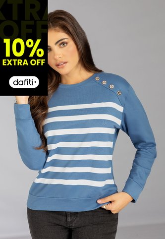 Buzo Mujer Azul Indigo Mp 113077 MP
