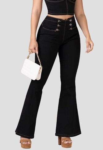 Jean Mujer Negro Mp 100321 MP