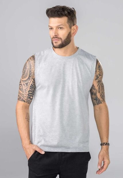 Camisilla Hombre Gris Mp 353