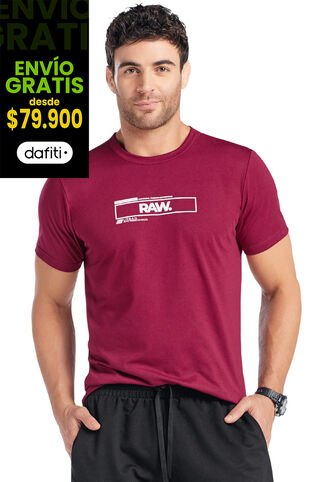 Camiseta Adulto Masculino Vinotinto Marketing Personal MP