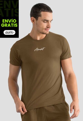 Camiseta Hombre Chocolate Mp 100495 MP